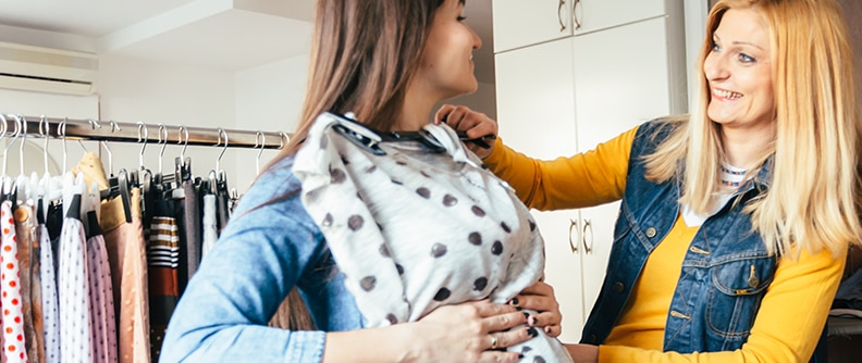 One day in the life of female entrepreneur. One woman is pregnant and it is still working from 9 to 5.