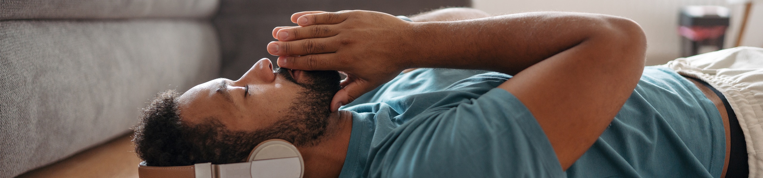 Person practicing mindfulness techniques