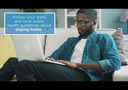 Screenshot from the video "Coronavirus prevention"