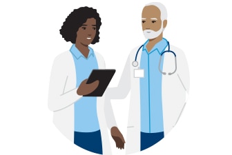 Kaiser Permanente doctors talking