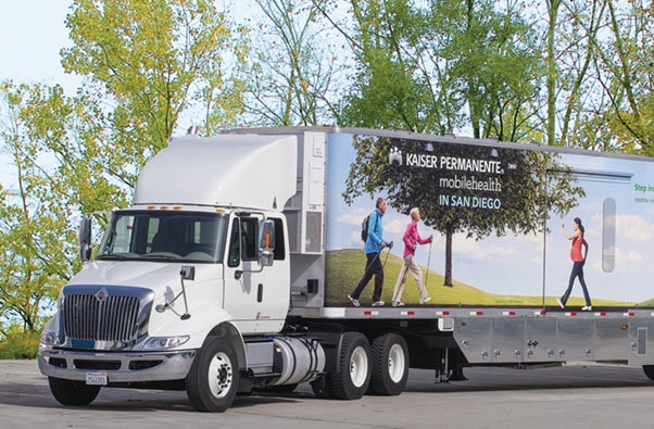 Kaiser Permanente Mobile Health Vehicle - Ramona