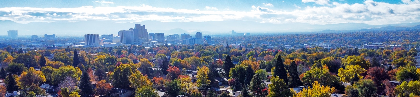 Reno, Nevada, skyline