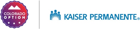 Colorado option and Kaiser Permanente logos
