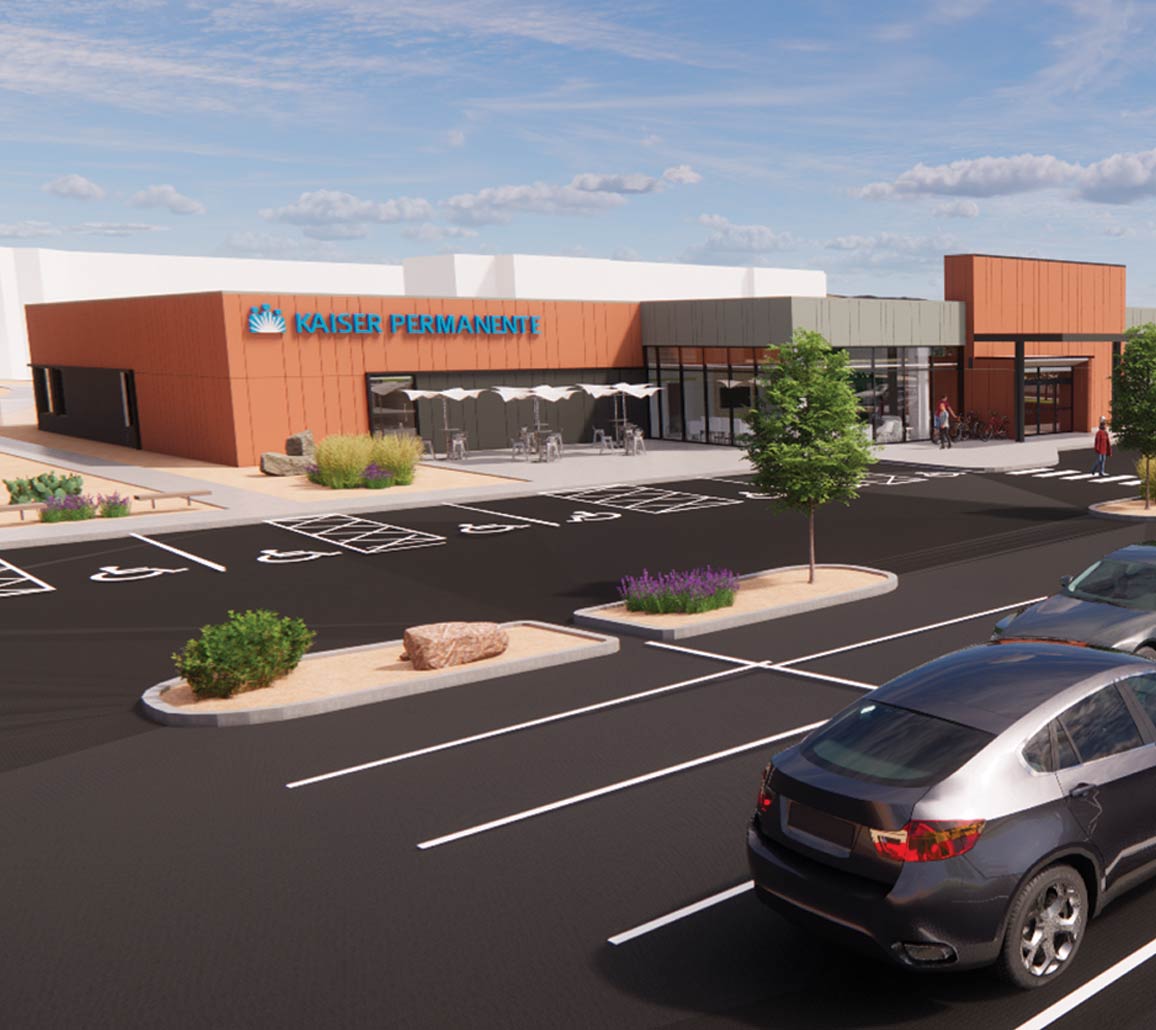 Drawing of new Pueblo North Medical Offices