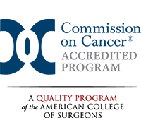 Logo for Commission on Cancer accredited program