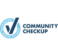 Badge for Washington Community check up