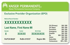 kaiser permanente information number