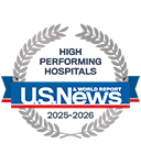 High performing Hospitals US news 2025-26