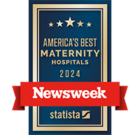 Badge for Newsweek America's best maternity hospitals in 2024
